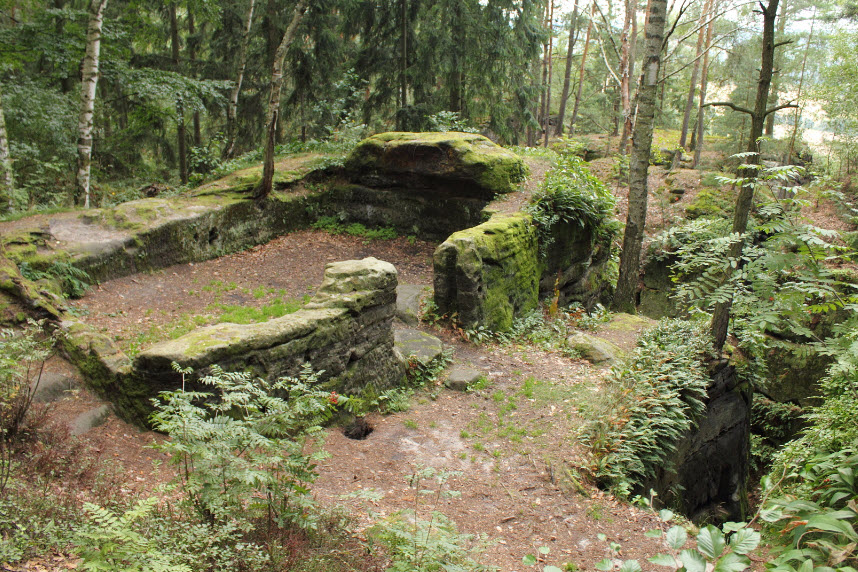 Skalní hrad – Kozlov (Chlum), Czech Republic (Czechia)